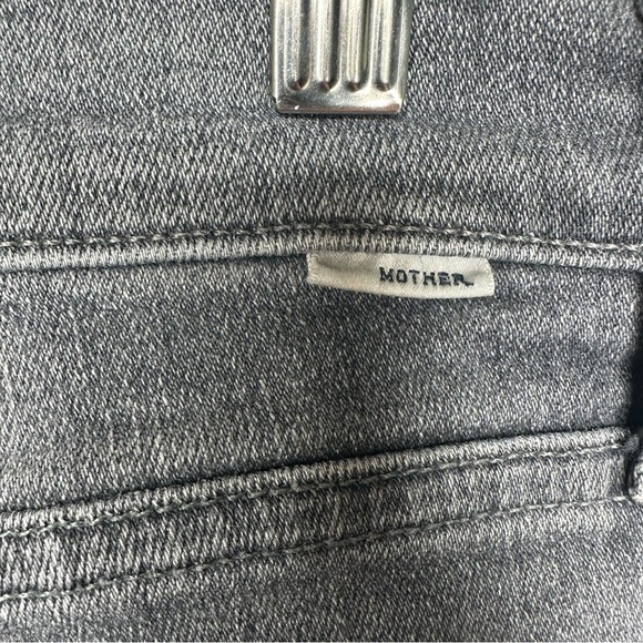 MOTHER High Waisted Rider Skimp Jeans in Bars & Phrases Size 31 - Picture 6 of 11
